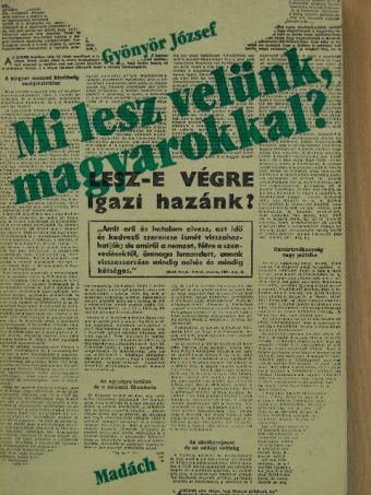 Gyönyör József - Mi lesz velünk, magyarokkal? [antikvár]