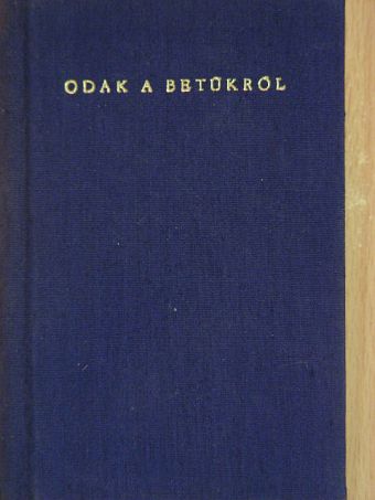 Ady Endre - Ódák a betűkről [antikvár]