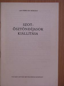 SZOT-ösztöndíjasok kiállítása [antikvár]