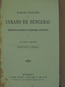 Edmond Rostand - Cyrano de Bergerac/A Sasfiók [antikvár]