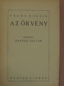 Frank Norris - Az örvény [antikvár]