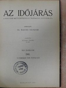 Az időjárás 1941. január-december [antikvár]