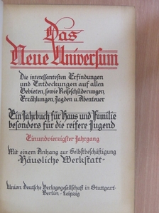 Das Neue Universum 41. (gótbetűs) [antikvár]