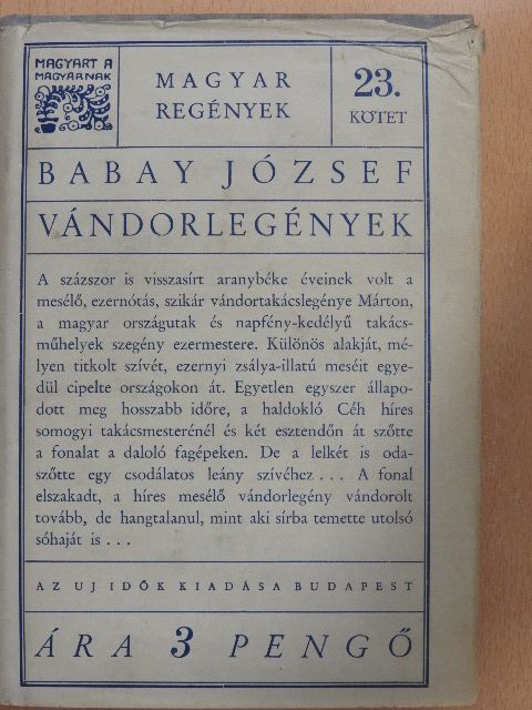 Babay József - Vándorlegények [antikvár]