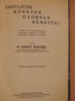 Dr. Ernst Häckel - Tanuljunk könnyen, gyorsan németül! [antikvár]