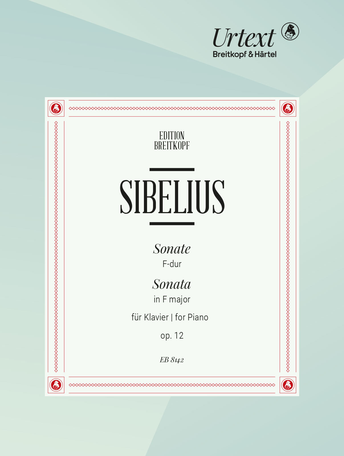 SIBELIUS, JEAN - SONATE F-DUR OP.12 FÜR KLAVIER