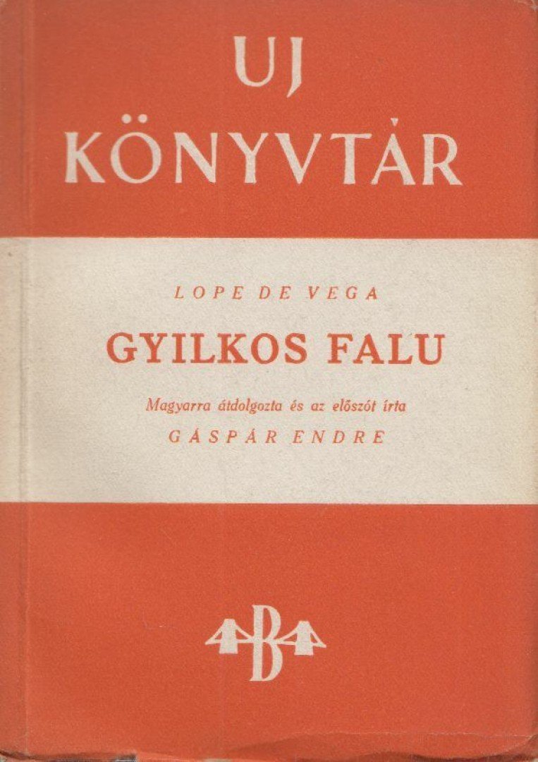 Lope de Vega - Gyilkos falu [antikvár]