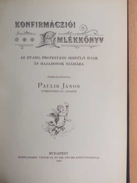Arany János - Konfirmácziói Emlékkönyv [antikvár]