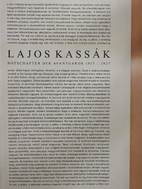 Cserba Júlia - Lajos Kassák [antikvár]