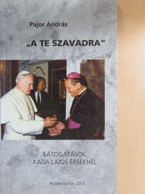 Pajor András - "A te szavadra" [antikvár]