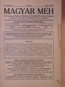 Cserny János - Magyar Méh 1944. február [antikvár]