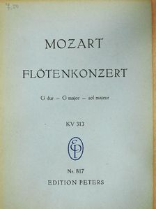 W. A. Mozart - Konzert für Flöte und Orchester [antikvár]
