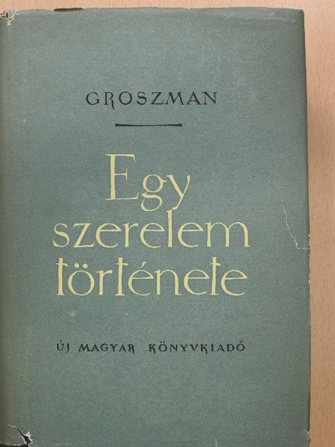 V. Groszman - Egy szerelem története [antikvár]