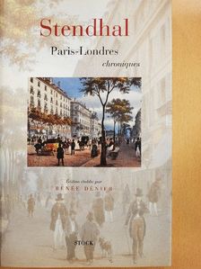 Stendhal - Paris-Londres Chroniques [antikvár]