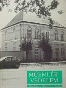 F. Meszlényi Klára - Műemlékvédelem 1993/4. [antikvár]