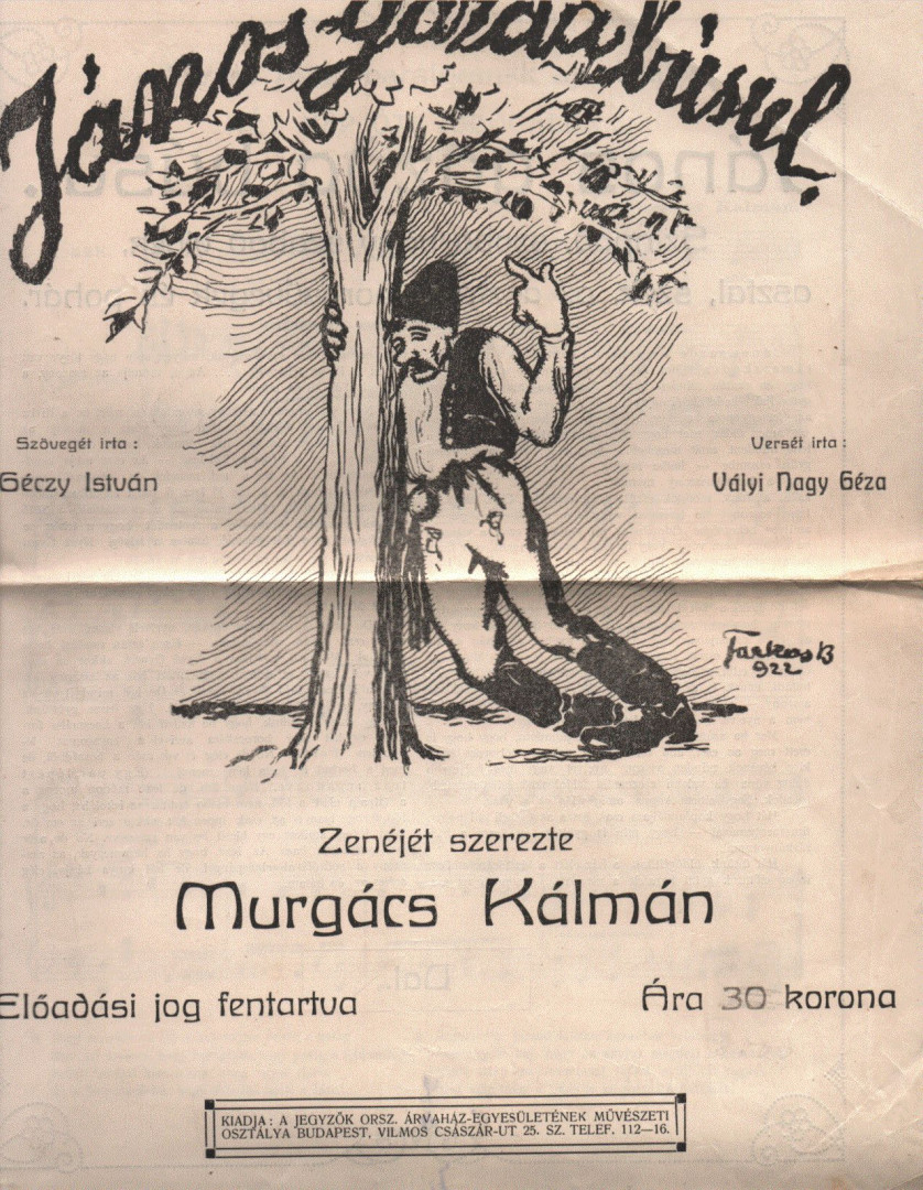 Géczy István, Vályi Nagy Géza, Murgács Kálmán - János gazda búsul [antikvár]