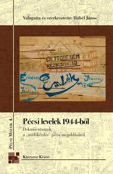 Hábel János (vál. és szerk.) - Pécsi levelek 1944-ből - Dokumentumok a "zsidókérdés" pécsi megoldásáról