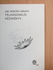 Upc digitális kábeltv felhasználói kézikönyv [antikvár]