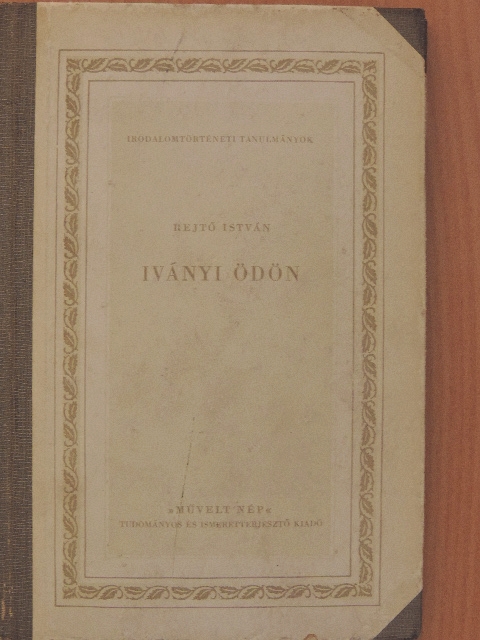 Rejtő István - Iványi Ödön [antikvár]