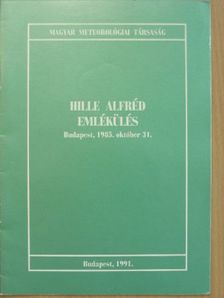 Csaplak Andor - Hille Alfréd emlékülés [antikvár]