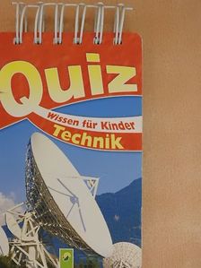 Friedemann Bedürftig - Quiz Wissen für Kinder - Technik [antikvár]