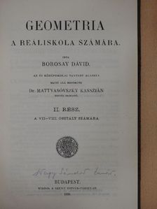 Borosay Dávid - Geometria II. [antikvár]