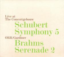 BRAHMS - SCHUBERT - BRAHMS 2 & SCHUBERT 5 CD GARDINER