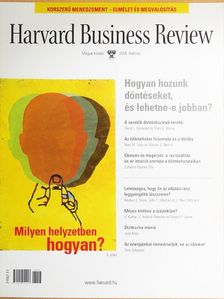 Zoltayné Paprika Zita - Harvard Business Review 2008. március [antikvár]