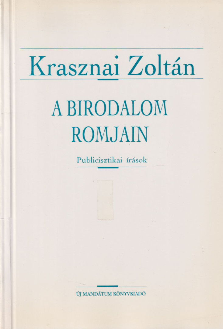 Krasznai Zoltán - A birodalom romjain [antikvár]