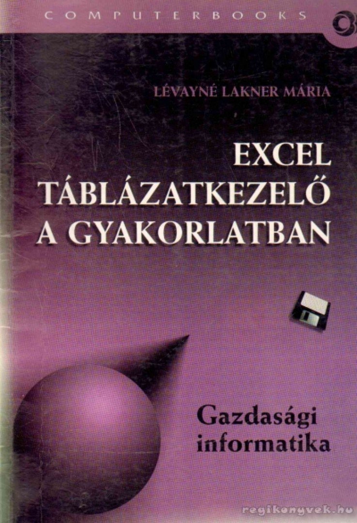 Lévayné Lakner Mária - Excel táblázatkezelő a gyakorlatban [antikvár]
