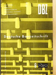 Siegfried Nagel - dbz - Deutsche Bauzeitschrift 9/1960 [antikvár]