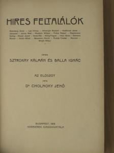 Balla Ignác - Hires feltalálók [antikvár]