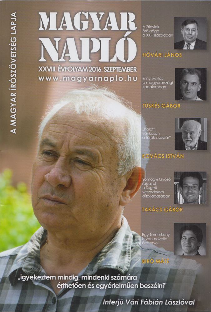 Magyar Napló 2016. szeptember [antikvár]