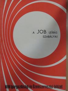 Somogyi József - A JOB leírás szabályai [antikvár]