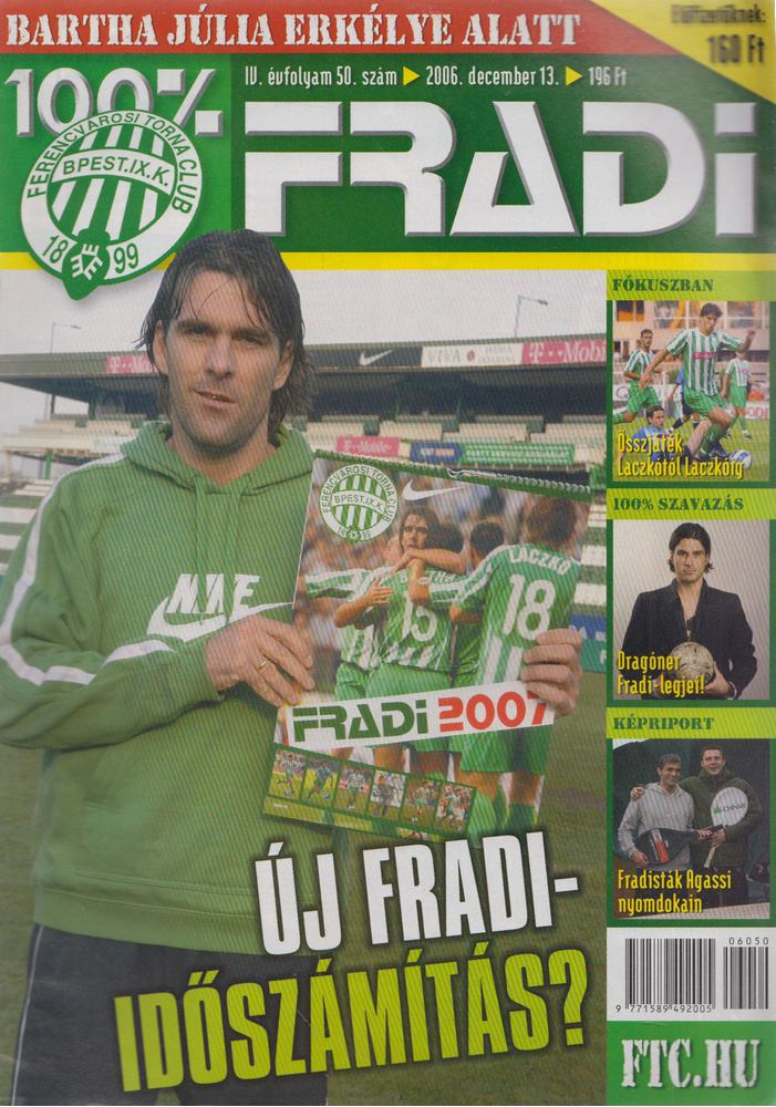 Privacsek András - 100% Fradi IV. évf. 50. szám [antikvár]