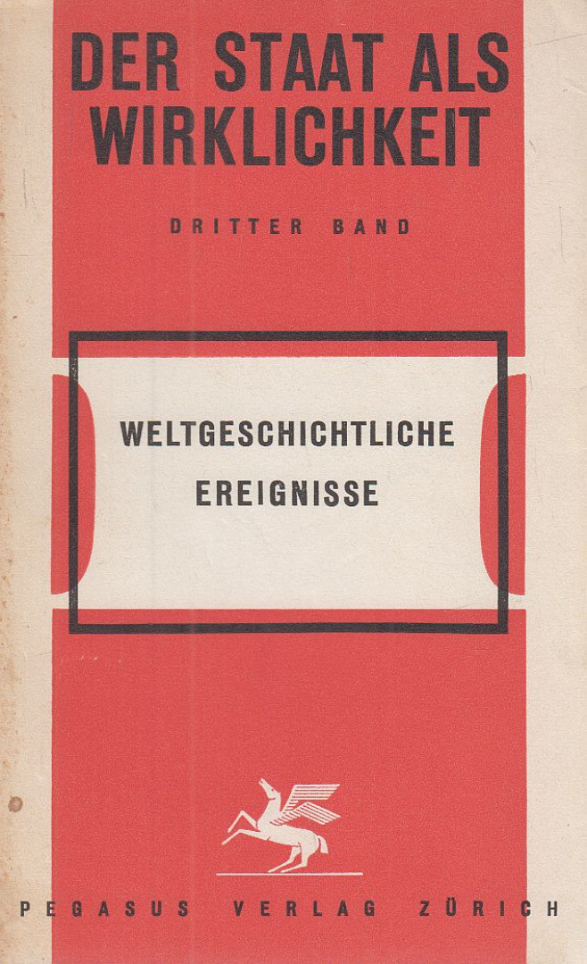 Wiedner, Laurenz - Weltgeschichtliche Ereignisse [antikvár]