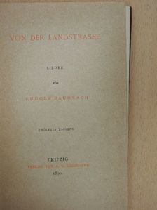 Rudolf Baumbach - Von der Landstrasse [antikvár]