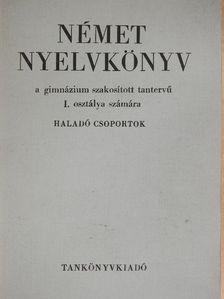 Dr. Tálasi Istvánné - Német nyelvkönyv I. [antikvár]