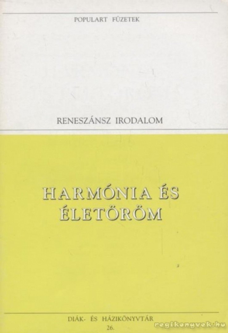 Chaucer, Geoffrey, Petrarca, Francesco, Giovanni Boccaccio - Harmónia és életöröm [antikvár]
