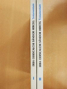 Erba Odescalchi Sándor - Testamentum I-II. [antikvár]