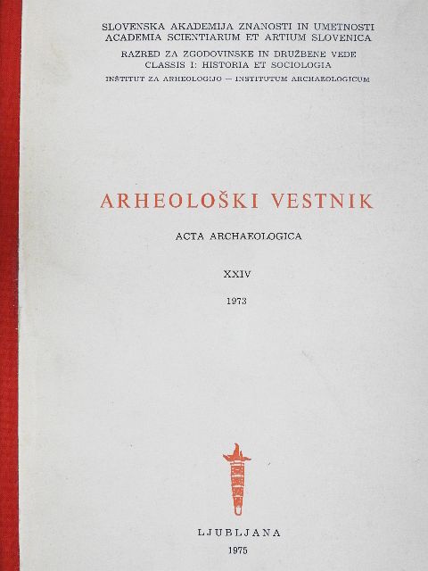 Alojz Benac - Arheoloski Vestnik XXIV [antikvár]