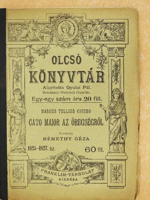 Marcus Tullius Cicero - Cato Maior [antikvár]