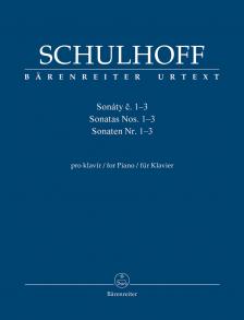 SCHULHOFF - SONATEN NR.1-3 FÜR KLAVIER