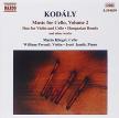 KODÁLY Z - MUSIC FOR CELLO, VOL. 2 CD