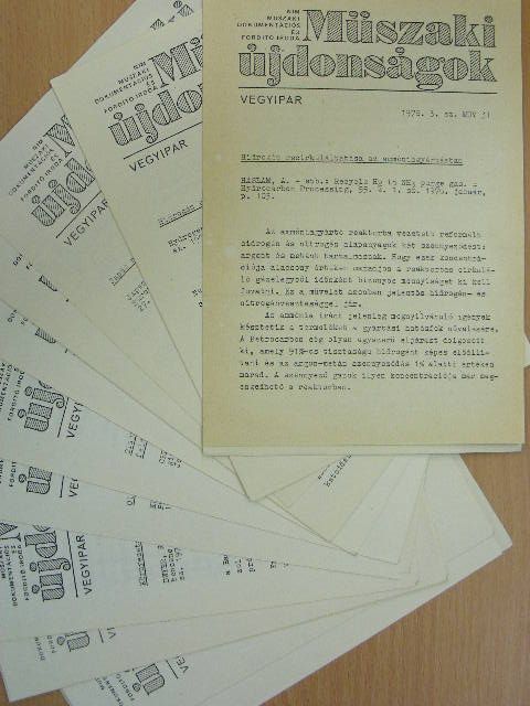 Dr. Rácz Zoltán - Műszaki Újdonságok 1976/3. MUV 31-42. [antikvár]
