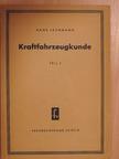 Hans Jachmann - Kraftfahrzeugkunde I. [antikvár]