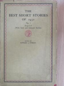 A. E. Fisher - The Best Short Stories of 1931 I. [antikvár]