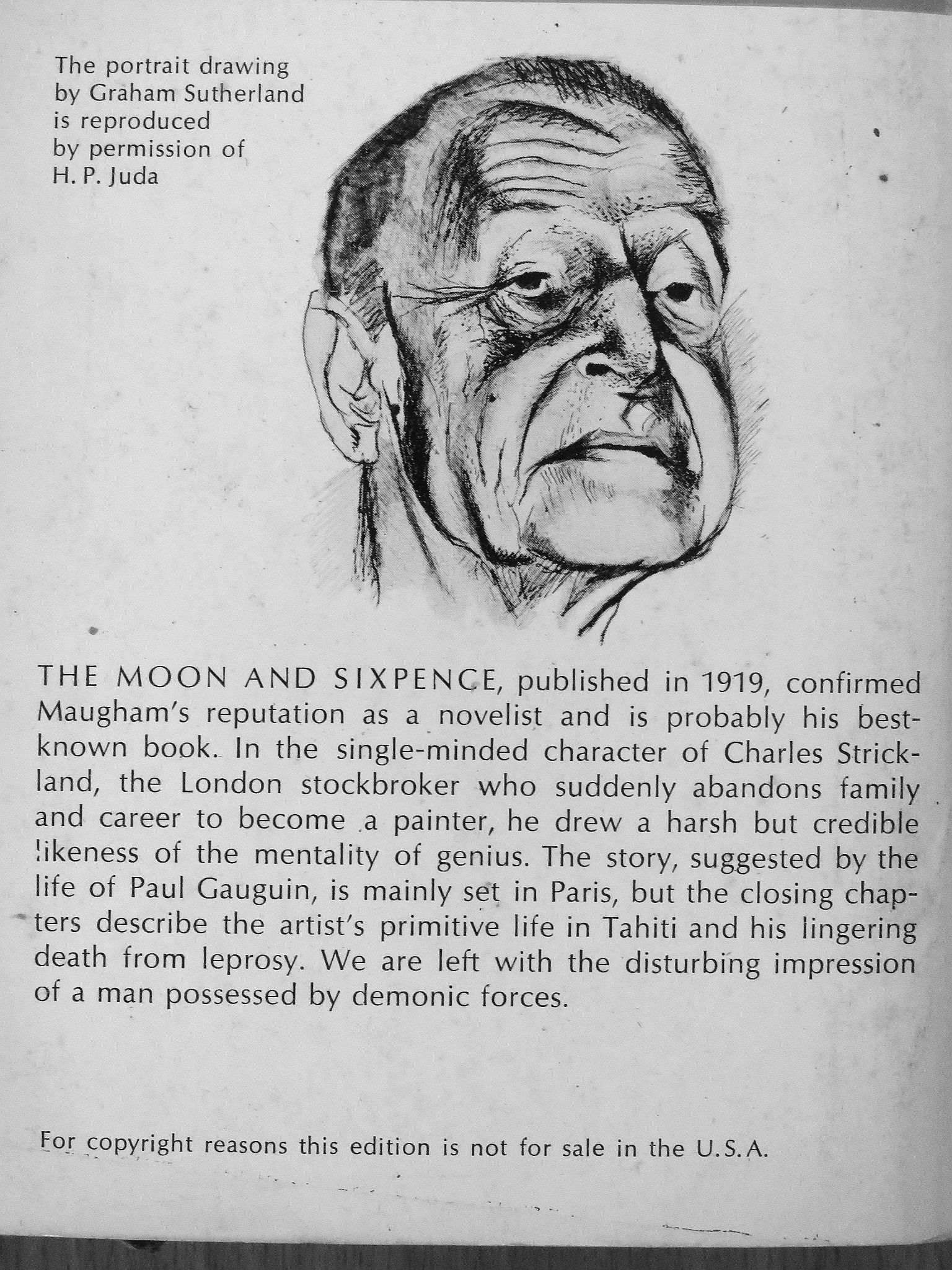W. Somerset Maugham - The Moon and Sixpence [antikvár]