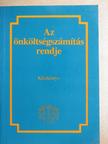 Dr. Verő Ivánné - Az önköltségszámítás rendje [antikvár]