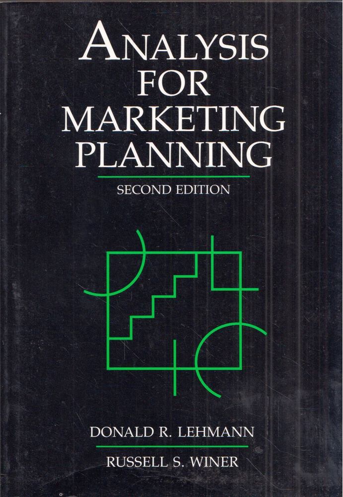 Donald R. Lehmann, Russel S. Winer - Analysis for Marketing Planning [antikvár]